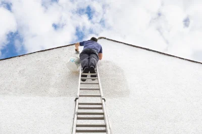 Peinture extérieure à Monpazier — façades et ravalement